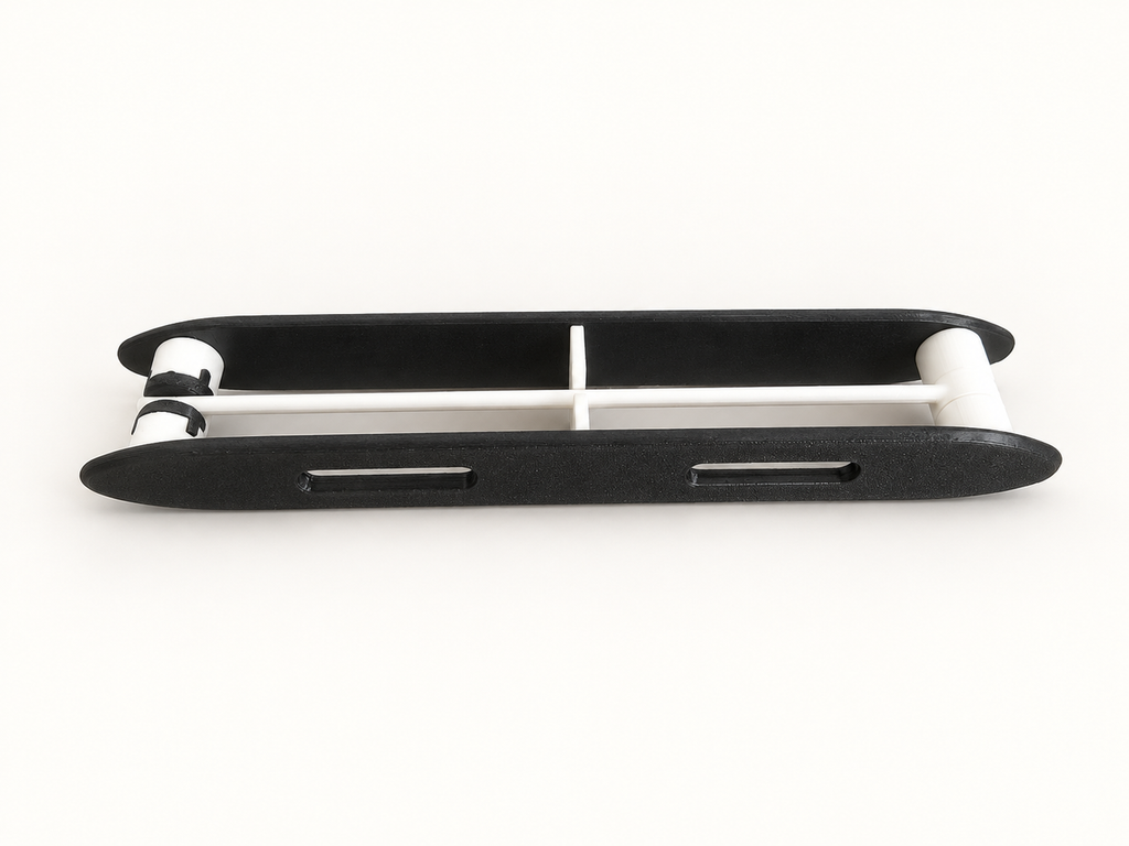 Navette à tisser double avec 2 ouvertures de 5 cm (2 pouces)(modèl bas 3 cm)